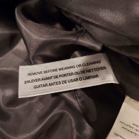 Michael Kors charcoal Down Puffer coat sz XS S NWT MSRP $229 - Picture 8 of 15